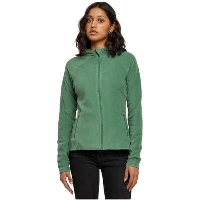Abbildung von Urban Classics ZIP Hoodie Fleecejacke, Damen, Größe: 4XL, Salvia