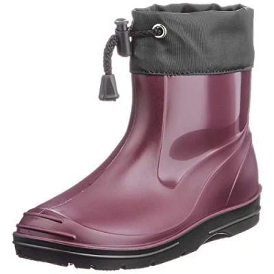 Abbildung von Beck Kleinkinder Regenstiefel Basic mit Warmfutter Gummistiefel (für Jungen und Mädchen, für warme Füße bei Nässe Kälte) wasserdicht, Kurzschaft &gt; ideal kleinere Kinder