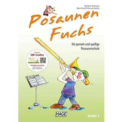 Abbildung von HAGE Musikverlag Trombone Fox Volume 1 with CD