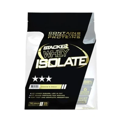 Abbildung von Stacker2 Whey Isolate (750g) Cookies &amp; Cream