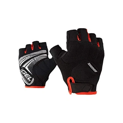 Abbildung von Ziener Herren COLIT Fahrrad , Mountainbike Radsport Handschuhe Kurzfinger atmungsaktiv/dämpfend/rutschfest, black/Grenadine, 9