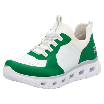 Abbildung von RIEKER Sport Slip On Sneaker &quot;vegan&quot;, Schlupfschuh, Halbschuh, Freizeitschuh mit Schnellverschluss