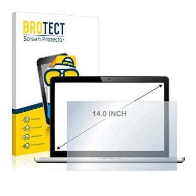 Abbildung von BROTECT 14&quot; Entspiegelungs Schutzfolie für Notebooks mit 14,0 Zoll (35.6 cm) [305 mm x 185 mm, 15:9] Displayschutz Folie Matt, Anti Fingerprint