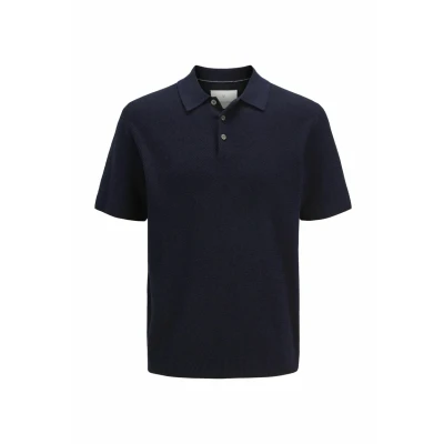 Abbildung von Jack &amp; Jones PLUS SIZE Poloshirt, Herren, Größe: 4XL, Night sky