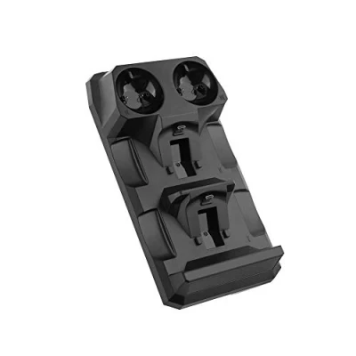Abbildung von 4 in 1 Dock Station, Bewinner Ladestation Halter Für 2 PS Move/Controller Controller Charging Station