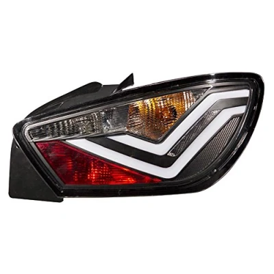 Abbildung von AUTO STYLE Satz LED Heckleuchten kompatibel mit Seat Ibiza 6J SC 3 türig 2008 Schwarz
