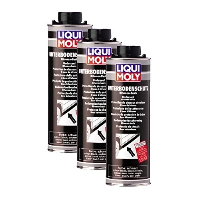 Abbildung von 3X LIQUI Moly 6112 Unterbodenschutz Bitumen schwarz Dose Unterboden Schutz 1L