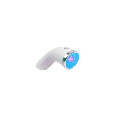 Abbildung von STYLPRO Mini LED Zauberstab Blaue Lichttherapie für Akne und Haut, hilft bei Hautunreinheiten, Pickeln, Entzündungen, Rötungen, 3x Modi, 28 x Hochleistungs LEDs Blau, Rot, NIR. wiederaufladbar