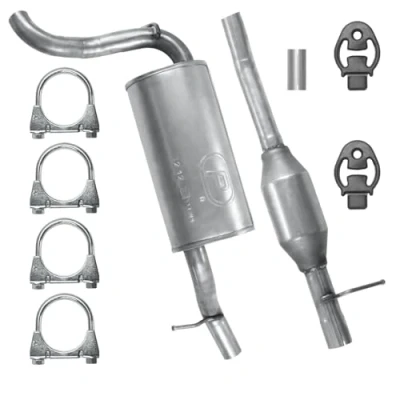 Abbildung von Schalldämpferset Auspuff Endtopf für Mazda 3 1 I BK 2003 06/2009 2.0 Schrägheck