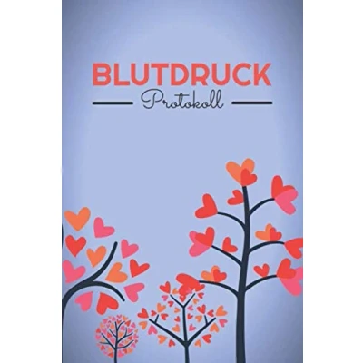 Abbildung von Blutdruck Protokoll: Blutdruckpass und Blutdrucktagebuch zum Ausfüllen Klein, Handlich Etwa DIN A5 100+ Seiten 3000+ Messungen