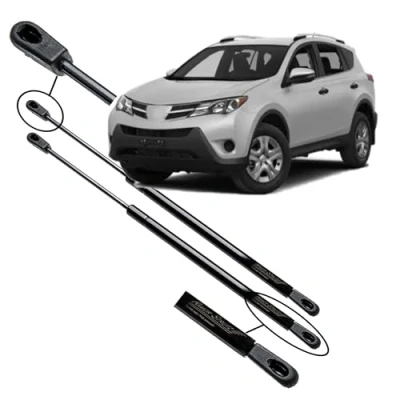 Abbildung von Ramor Strutz 2x Gasfeder Dämpfer Heckklappe Kompatibel mit Toyota Rav 4 2012 2019. Gasdruckfeder Heckklappendämpfer Ersatz für 689500R010 und Andere.
