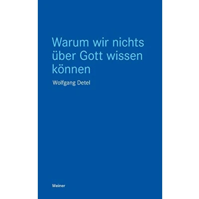Abbildung von Warum wir nichts über Gott wissen können (Blaue Reihe)