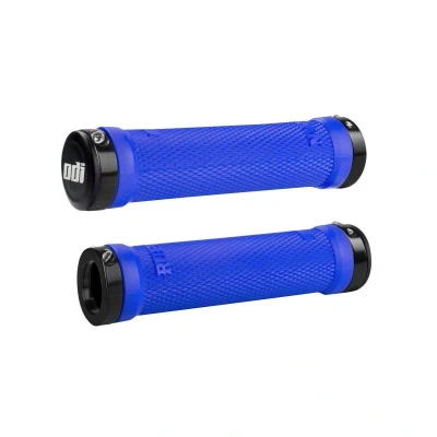 Abbildung von ODIA7, Grips, 130mm, Blue ODI Griffe, Ruffian, 130 mm, blau/schwarz