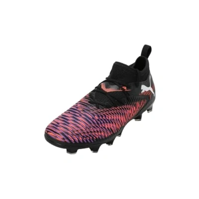 Abbildung von Puma FUTURE 8 MATCH FG/AG Fußballschuhe Teenager Für Kinder Black/White/Glowing Red Größe: 31