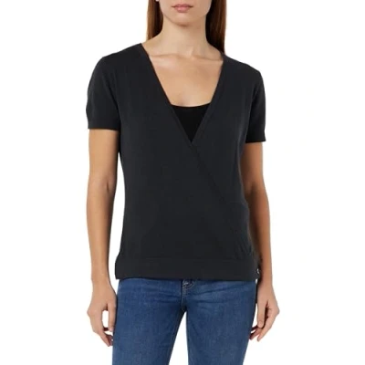 Abbildung von LEOMIA Women&#039;s Damen Strick Pullover 10426722 LE02, Anthrazit, S Sweater, Small