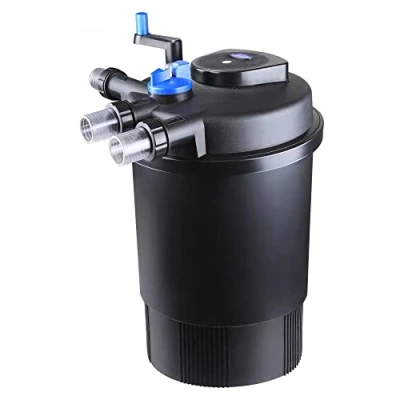Abbildung von AquaOne Teichfilter CPF 30000 Bio Druckteichfilter 60000l Bachlauf inkl.55 Watt UVC Klärer Druckfilter Lampe Klar