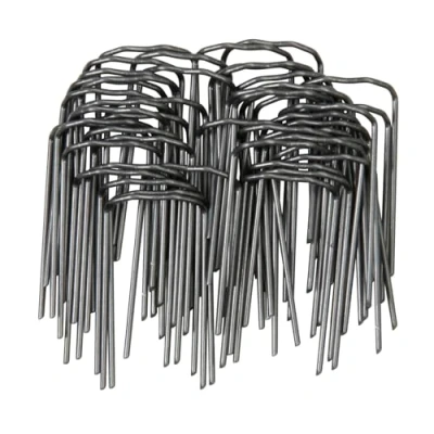 Abbildung von Windhager Pflanzenstecker für die Befestigung von Pflanzentrieben an Kokos Pflanzstäben, 50 Stück, 06194, metallic