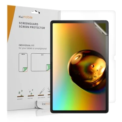 Abbildung von kwmobile 2X Tablet Schutzfolie kompatibel mit Lenovo Tab P11 (2nd Gen) 11.5&quot; Folie Full Screen Protector Displayfolie entspiegelt