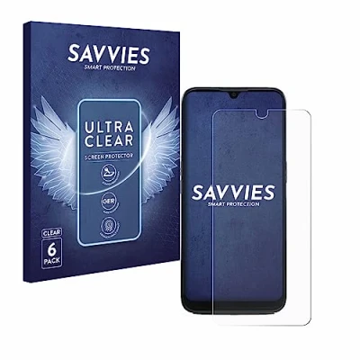 Abbildung von Savvies 6 Stück Schutzfolie für Doro 8100 Displayschutz Folie Ultra Transparent