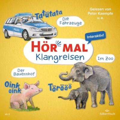 Abbildung von Hör mal (Klangreisen): Der Bauernhof, Die Fahrzeuge, Im Zoo: 1 CD Zum Hören und Mitmachen ab 2 Jahren. Mit echten Geräuschen Musik