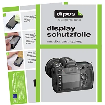 Abbildung von dipos I Schutzfolie matt kompatibel mit Nikon D300 Displayschutz Folie