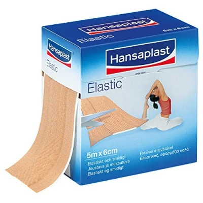 Abbildung von Hansaplast Elastic Pflaster 5mx6cm