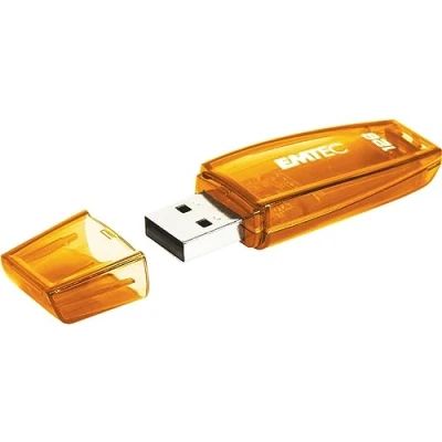 Abbildung von Emtec C410 USB Stick 128 GB 2.0 Anschluss Typ A Orange