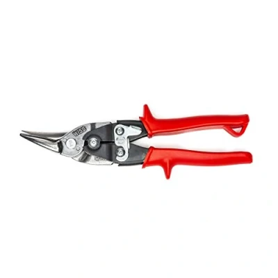 Abbildung von Wiss M1R 248mm/ 9 3/4 Inch MetalMaster Compound Action Aviation Snips, Cuts Straight to Left Red