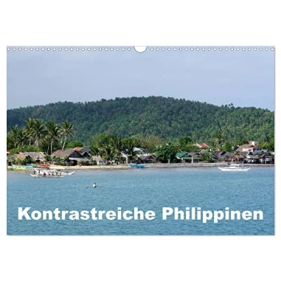 Abbildung von Kontrastreiche Philippinen (Wandkalender 2025 DIN A3 quer), CALVENDO Monatskalender