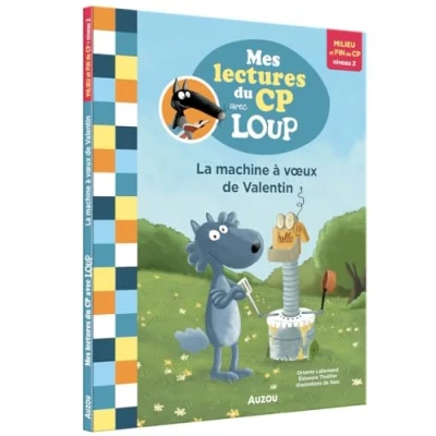 Abbildung von MES LECTURES DU CP AVEC LOUP LA MACHINE À VOEUX DE VALENTIN
