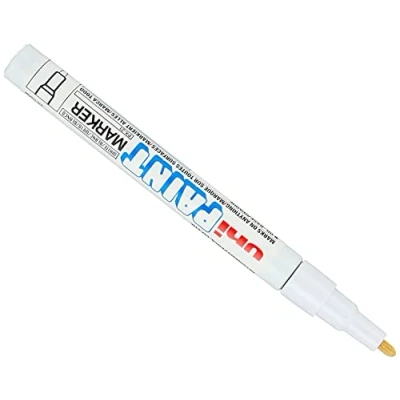 Abbildung von Uni Ball Lackmalstift Paint PX 21 1 1,5 mm weiß