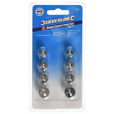 Abbildung von Silverline 733252 Holzdübel Zentrierspitzen, 8 tlg. Satz 612 mm