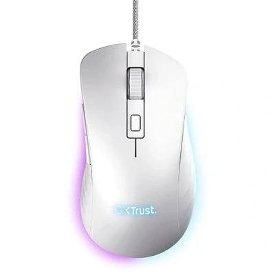 Abbildung von Trust GXT 924W Ybar+ Pro Gaming Maus Weiß