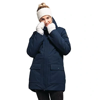 Abbildung von Schöffel Rotterdam L Wintermantel, Damen, Größe: 36, Blau
