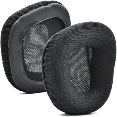 Abbildung von INF Ohrpolster für Corsair Void PRO Kopfhörer Ersatzpolster Ear Pads Schwarz 1 Paar
