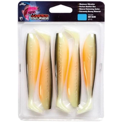 Abbildung von Fox Rage Zander Pro Ultra UV 12cm/4,75&quot; Hot Olive (5pcs) Gummifisch