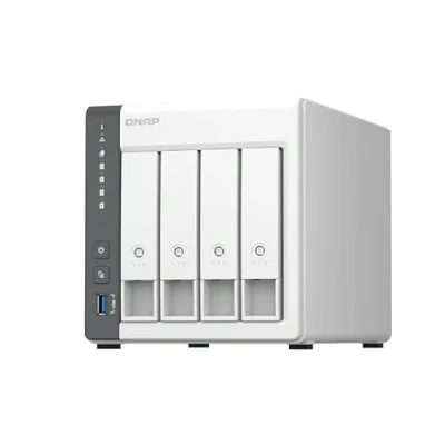 Abbildung von Qnap TS 433 NAS 4 Bay (ARM Core Cortex A55 2,0GHz, 2,5GbE) 16TB Bundle mit 4x4TB WD RED Plus HDD