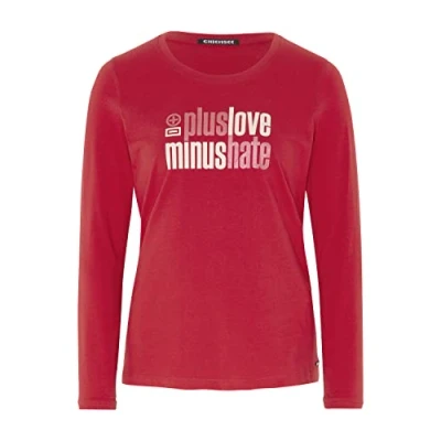 Abbildung von Chiemsee Longsleeve Statement Langarmshirt, Damen, Größe: Small, Toreador