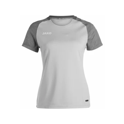 Abbildung von JAKO Performance Tshirt basic, Damen, Größe: 44, Soft grey steingrau