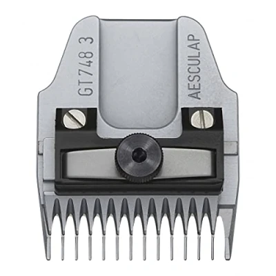 Abbildung von Kerbl GT748 Aesculap Favorita System Scherköpfe, Grob Gezahnt für Hunde, 3mm x 40mm, 100 Stück