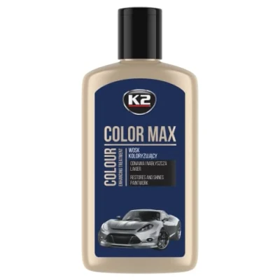 Abbildung von K2 Farbwachs dunkelblau, Wachspolitur Carnauba zum Ausbessern, Lackpolitur 200ml