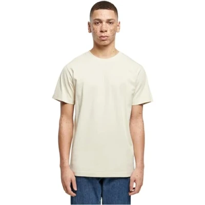 Abbildung von Build Your Brand Herren T Shirt Round Neck, sand, 4XL