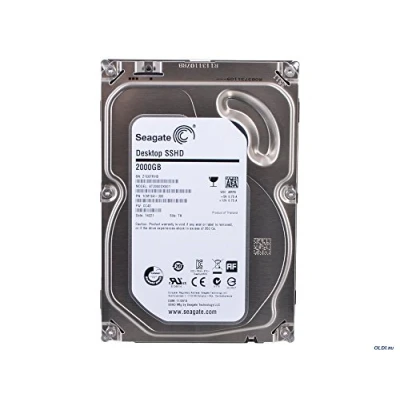 Abbildung von Seagate Desktop SSHD 2TB, interne Hybrid Festplatte; 3,5&quot;, 7200rpm; 64MB Cache, SATA III ST2000DX001