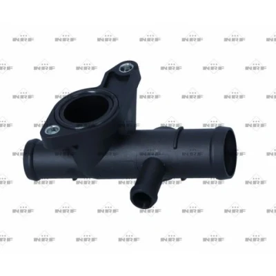 Abbildung von NRF 775022 Flansch Zylinderkopf, getriebeseitig von Motor nach Motorkühler VOLKSWAGEN: Golf 4 Schrägheck, Variant, AUDI: A3 Schrägheck