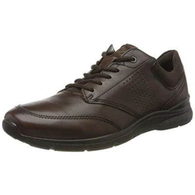 Abbildung von Ecco Irving Schnürschuh, Freizeitschuh, Halbschuh, Schnürschuh mit gepolstertem Schaftrand