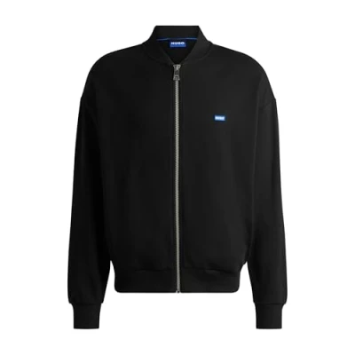 Abbildung von HUGO Narane Sweatjacke, Herren, Größe: XXL, Black