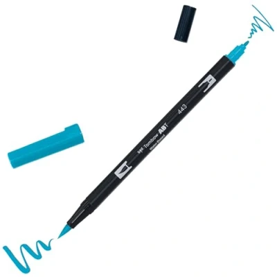 Abbildung von Tombow brush pen ABT dual Turquoise