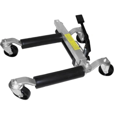 Abbildung von Kunzer 7GJ01 Hydraulische Rangierhilfe 680 kg zum einfachen Heben und Senken von KFZ nutzbar bis 30 cm Reifenbreite