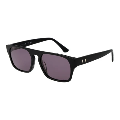 Abbildung von Web Unisex WE0359 01A Gläser SONNENBRILLEN Acetat Schwarz Grau Quadratisch Normal