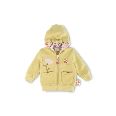 Abbildung von sigikid Happy Ladybug Sweatjacke für Kinder, Größe: 92, Grün jacke